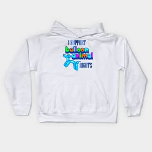 Balloon Animal Rights Kids Hoodie